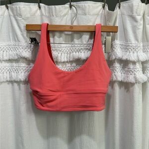 Lululemon Reversible Align Bra in Raspberry Cream/Red Rock